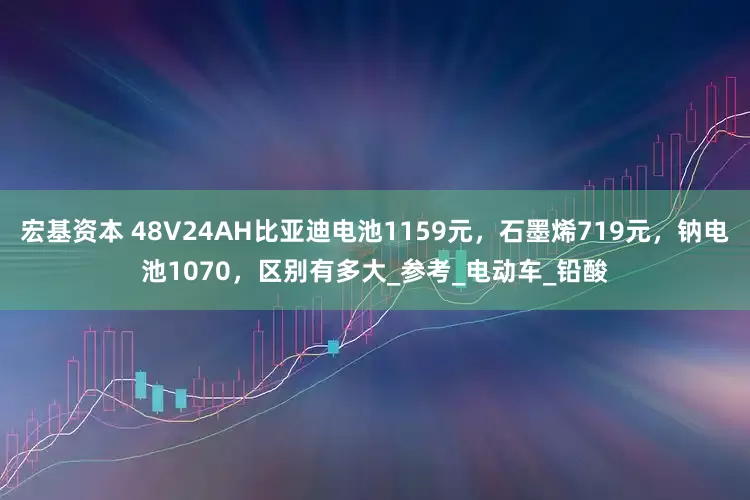 宏基资本 48V24AH比亚迪电池1159元，石墨烯719元，钠电池1070，区别有多大_参考_电动车_铅酸