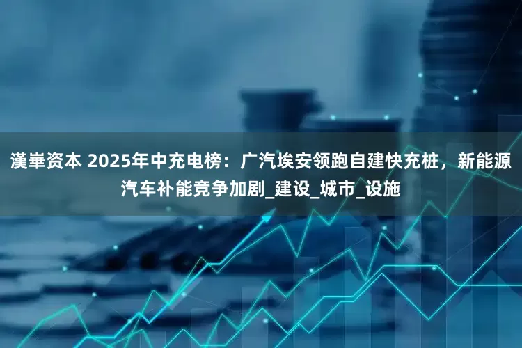 漢崋资本 2025年中充电榜：广汽埃安领跑自建快充桩，新能源汽车补能竞争加剧_建设_城市_设施