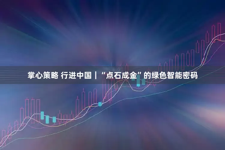 掌心策略 行进中国｜“点石成金”的绿色智能密码